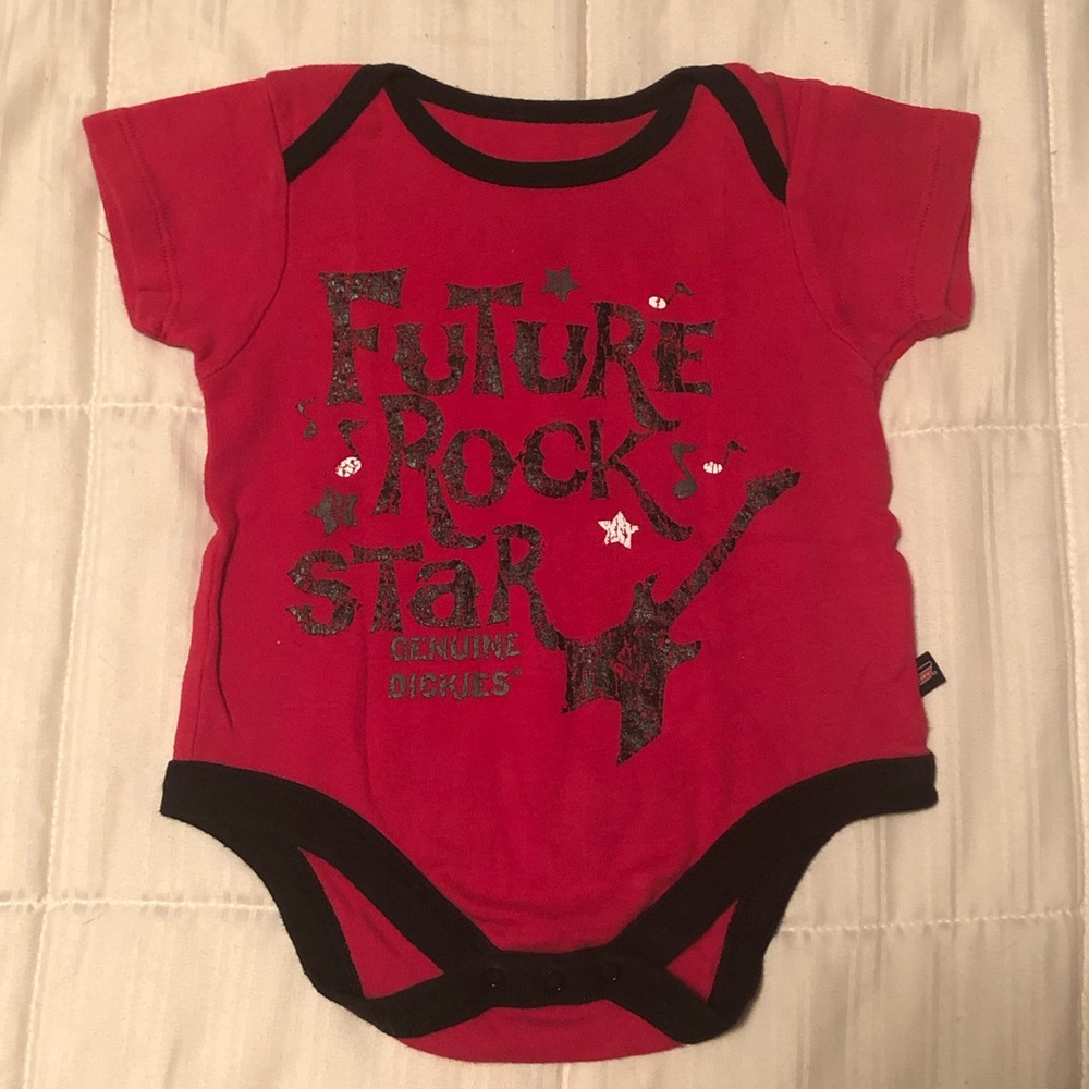Dickie's "Future Rockstar" 3-6Month Onesie